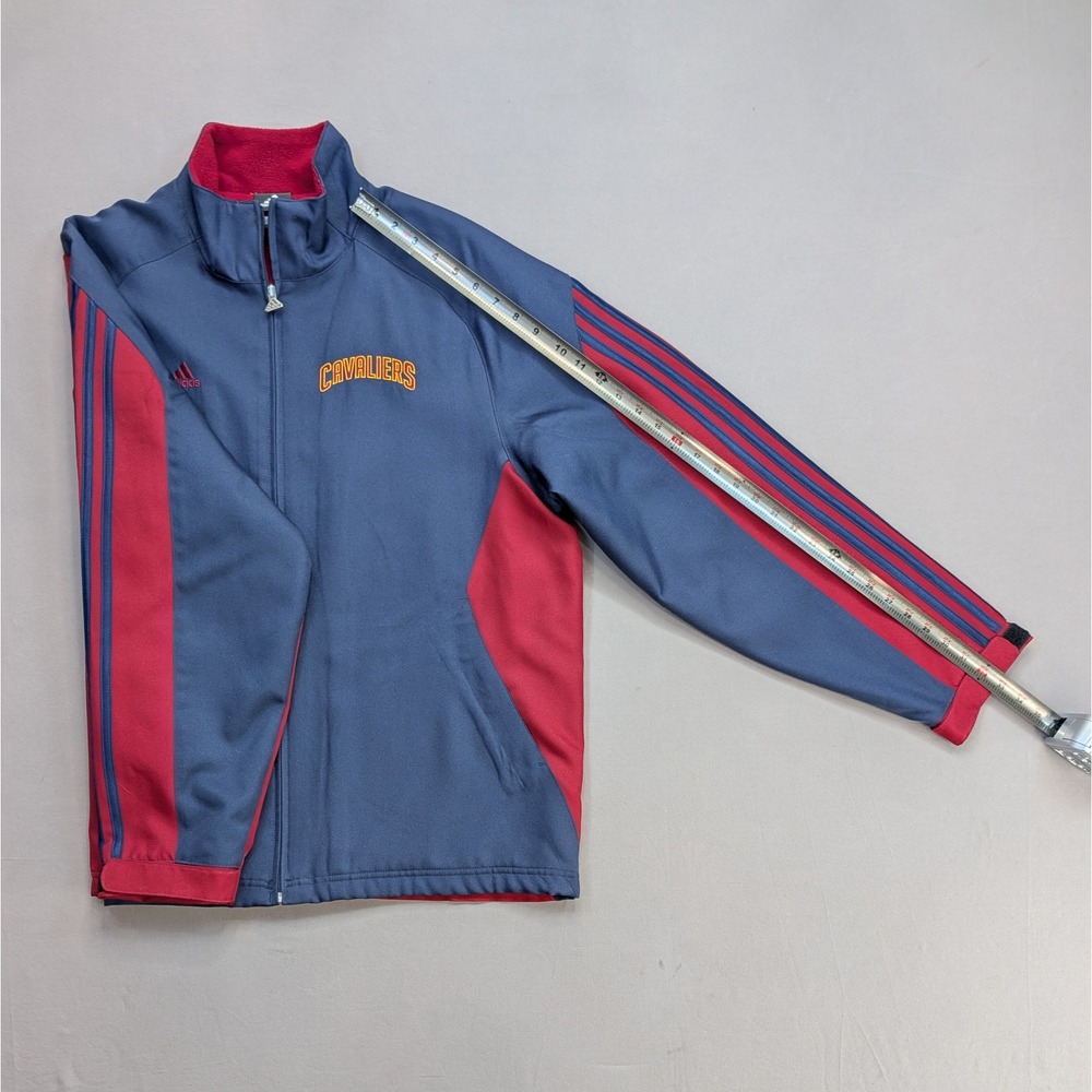 Adidas Cleveland Cavaliers Full Zip Fleece Lined Jacket - Picture 10 of 14